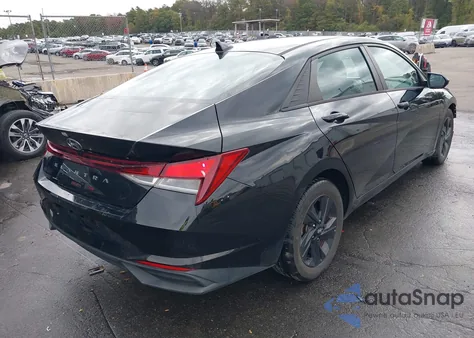 2021 Hyundai Elantra Sel z USA, uszkodzony, nr VIN 5NPLS4AGXMH052030